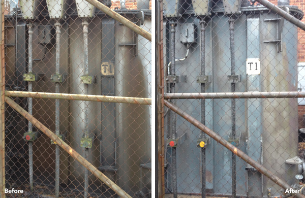 Sub-station Cleaning